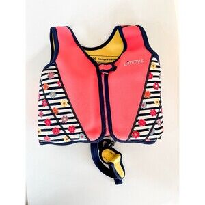 Limmys Premium Neoprene Swim Vest Jacket Life Preserver Girls Large 5-9 Years